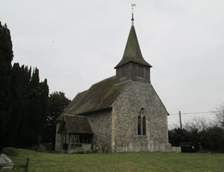 photo of All Saints' Church burial ground